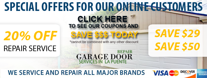 Garage repair discount coupons